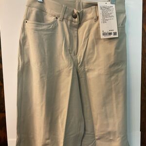 Lululemon size 28 wide leg pants in Natural Ivory